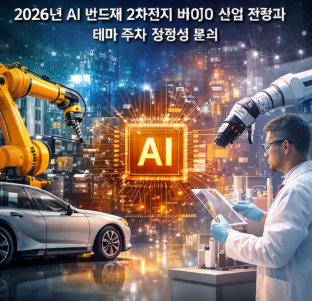 AI 테마 생성형 AI 확산으로 증가하는 GPU 수요와 데이터센터 인프라 투자 확대 모습, 반도체 바이오 테마 산업의 복합투자