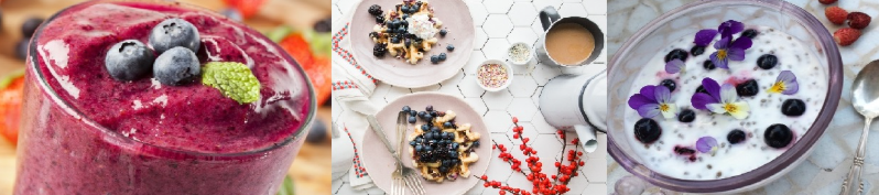 블루베리 스무디 블루베리 스무디