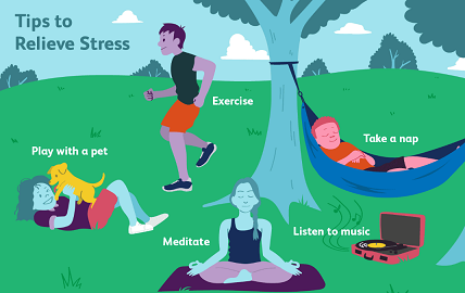 자연 속에서 휴식하는 사람들 자연 속에서 휴식하는 사람들