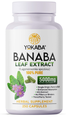 바나바잎 추출물 (코로솔산) 바나바잎 추출물 (코로솔산)