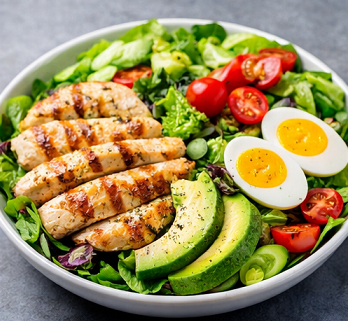 고단백 다이어트 닭가슴살 아보카도 샐러드 식단