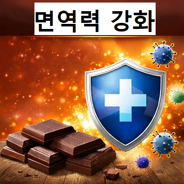 다크초콜릿 효능 항산화 성분이 면역력 강화에 기여하는 모습 다크초콜릿 효능 항산화 성분이 면역력 강화에 기여하는 모습