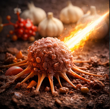 마늘 효능 항균 항바이러스 면역력 강화 대표 건강식품 이미지