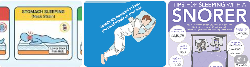 수면 자세와 코골이