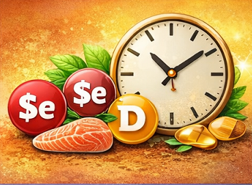 연어의 항산화 성분과 비타민D가 노화 예방에 도움을 주는 건강 이미지