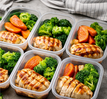 일주일 다이어트 식단 도시락 밀프렙 준비 모습