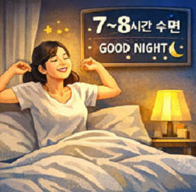 충분한 수면이 장내미생물 균형에 아주 중요한 이미지