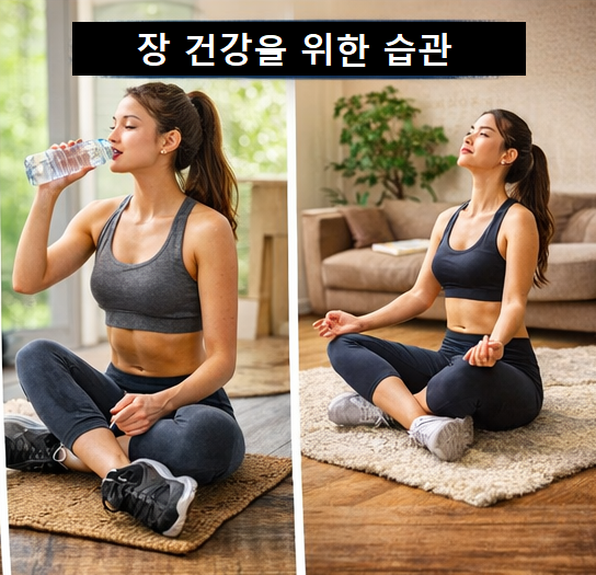 장 건강을 위한 습관