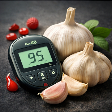마늘의 혈당 조절 (대사 기능 개선 핵심)