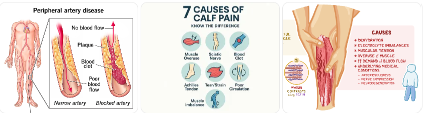 혈액순환 문제로 발생하는 다리 경련