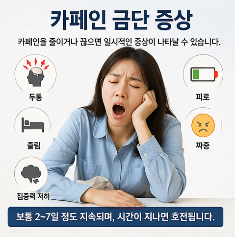 카페인 끊으면 나타나는 금단증상이 수면 장애에 미치는 영향