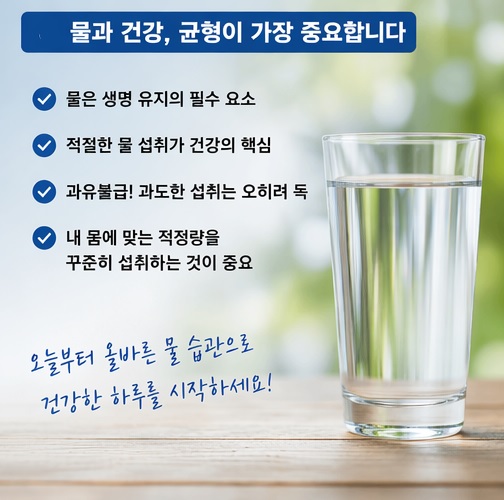 물과 건강