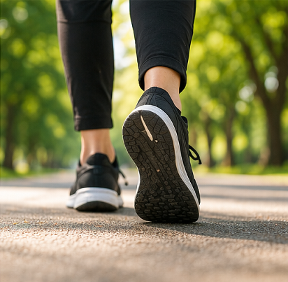 식사 후 가볍게 걷는 건강한 습관