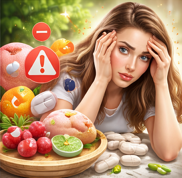 피로 회복과 활력 증진에 도움을 주는 글루타치온 효과를 표현한 장면 피로 회복과 활력 증진에 도움을 주는 글루타치온 효과를 표현한 장면