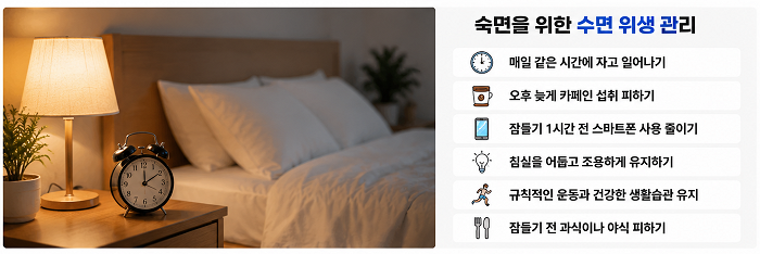 잠이 안 오는 이유