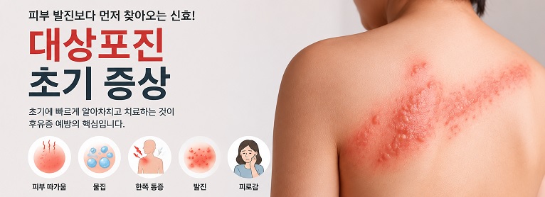 대상포진 초기 증상