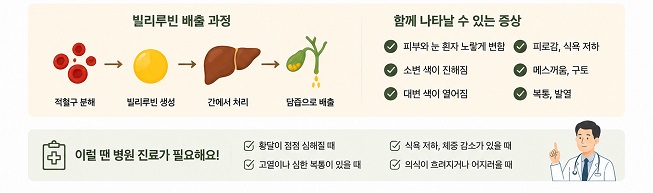 피부가 노래질때 나타나는 증상