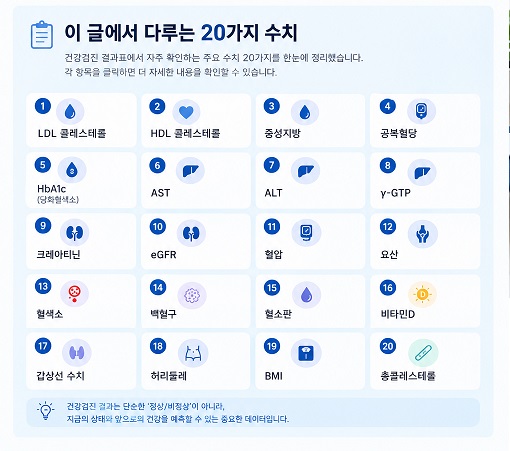 건강검진 수치